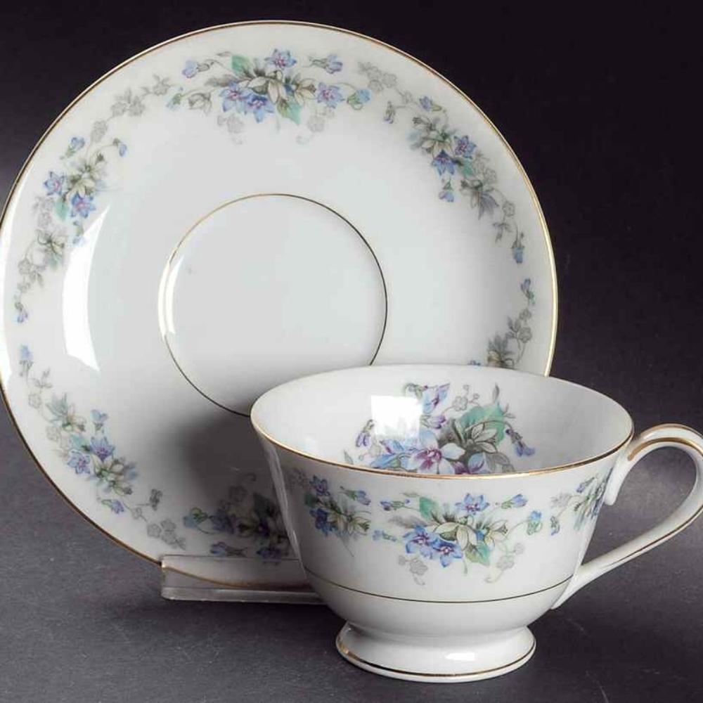Tea Cup And Saucer Plate Set